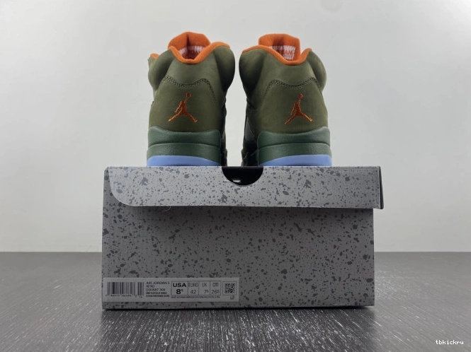 Reps TBkick 5 Air Jordan Olive DD0587-308 0821